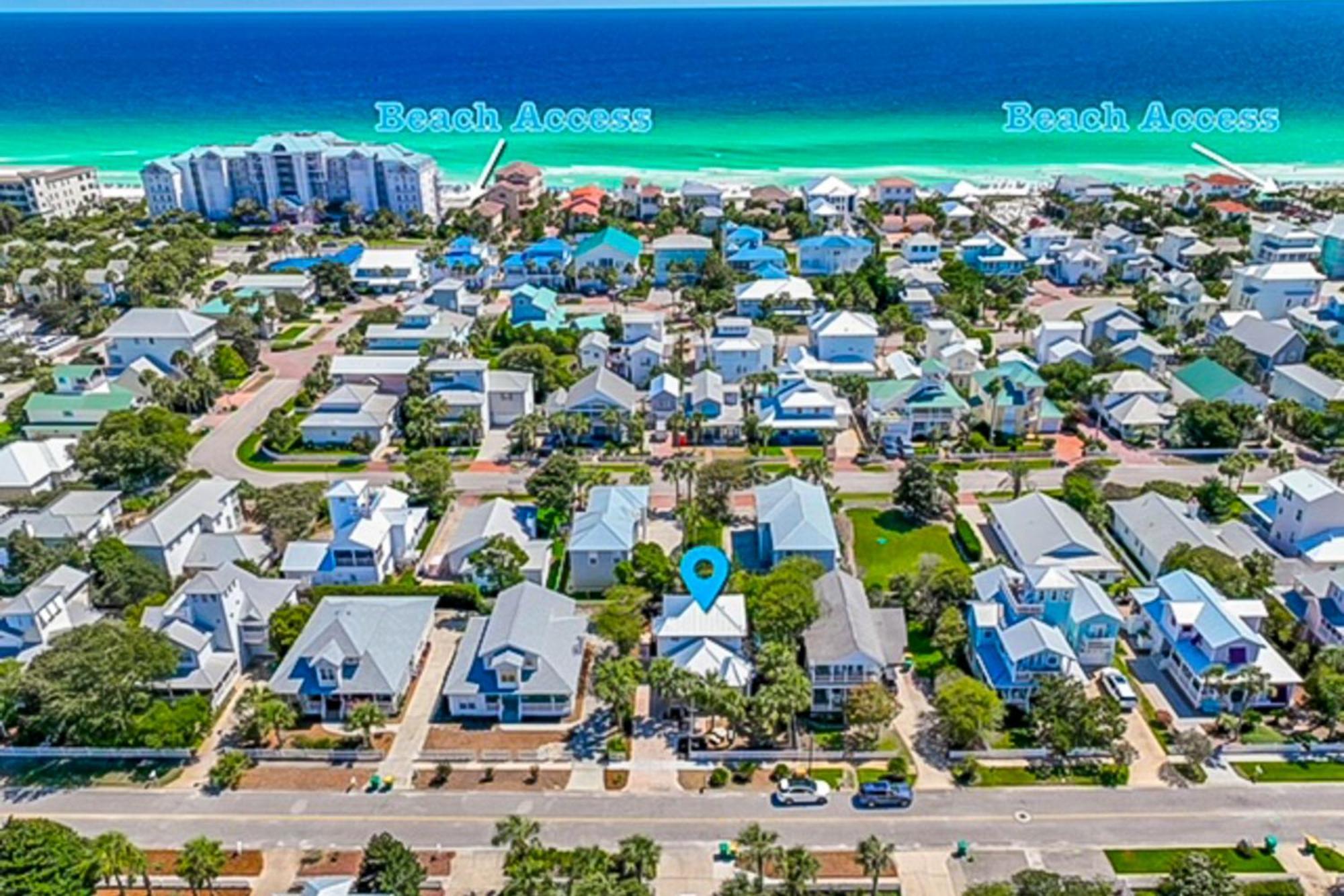 Cottages Of Crystal Beach Sea La Vie Destin Exteriör bild